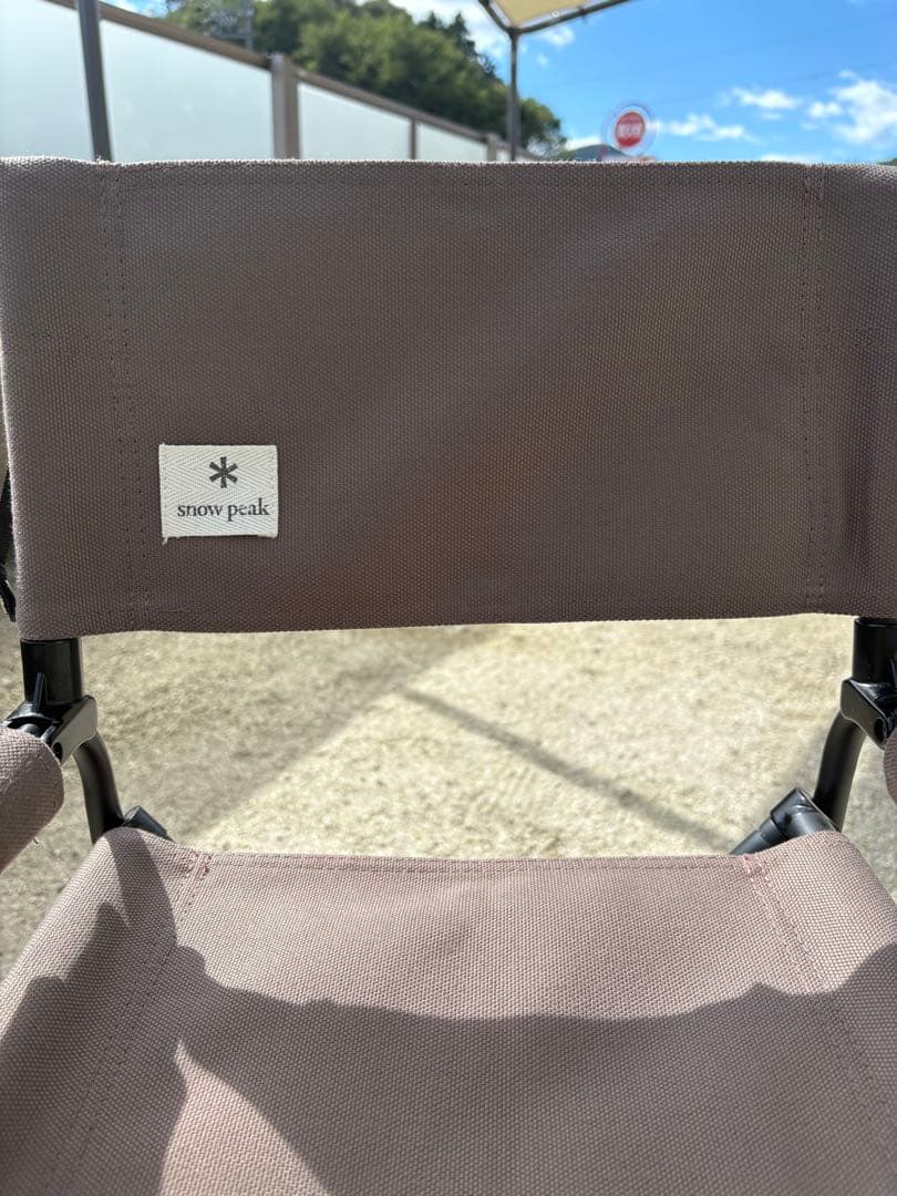 スノーピークpeak FD KID'Sチェア グレー　キッズ