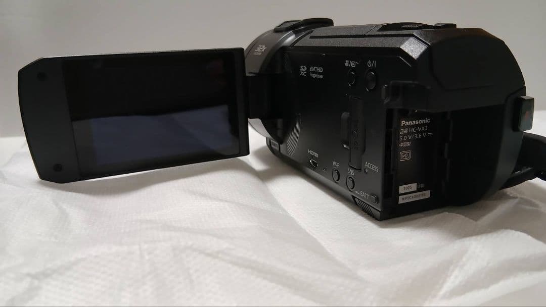 Panasonic 4kビデオカメラ HC-VX3新品未使用品