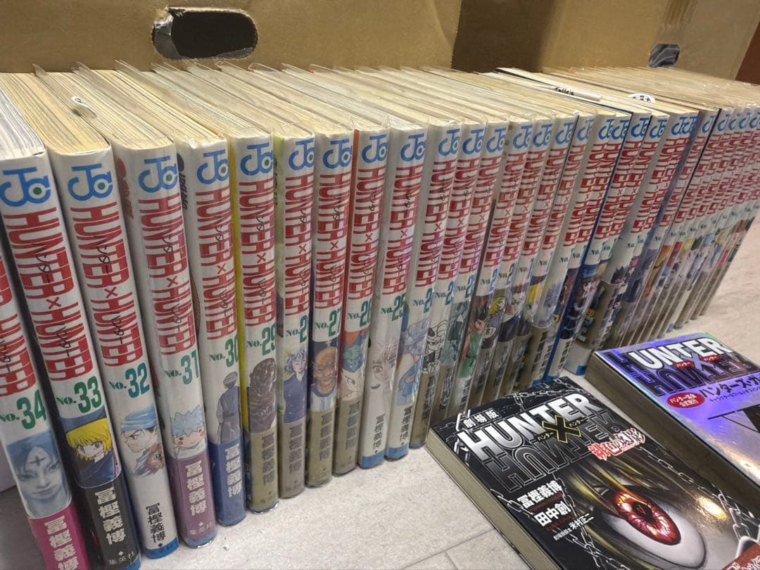す*)様 【まとめ売り】HUNTER×HUNTER 全34巻セット
