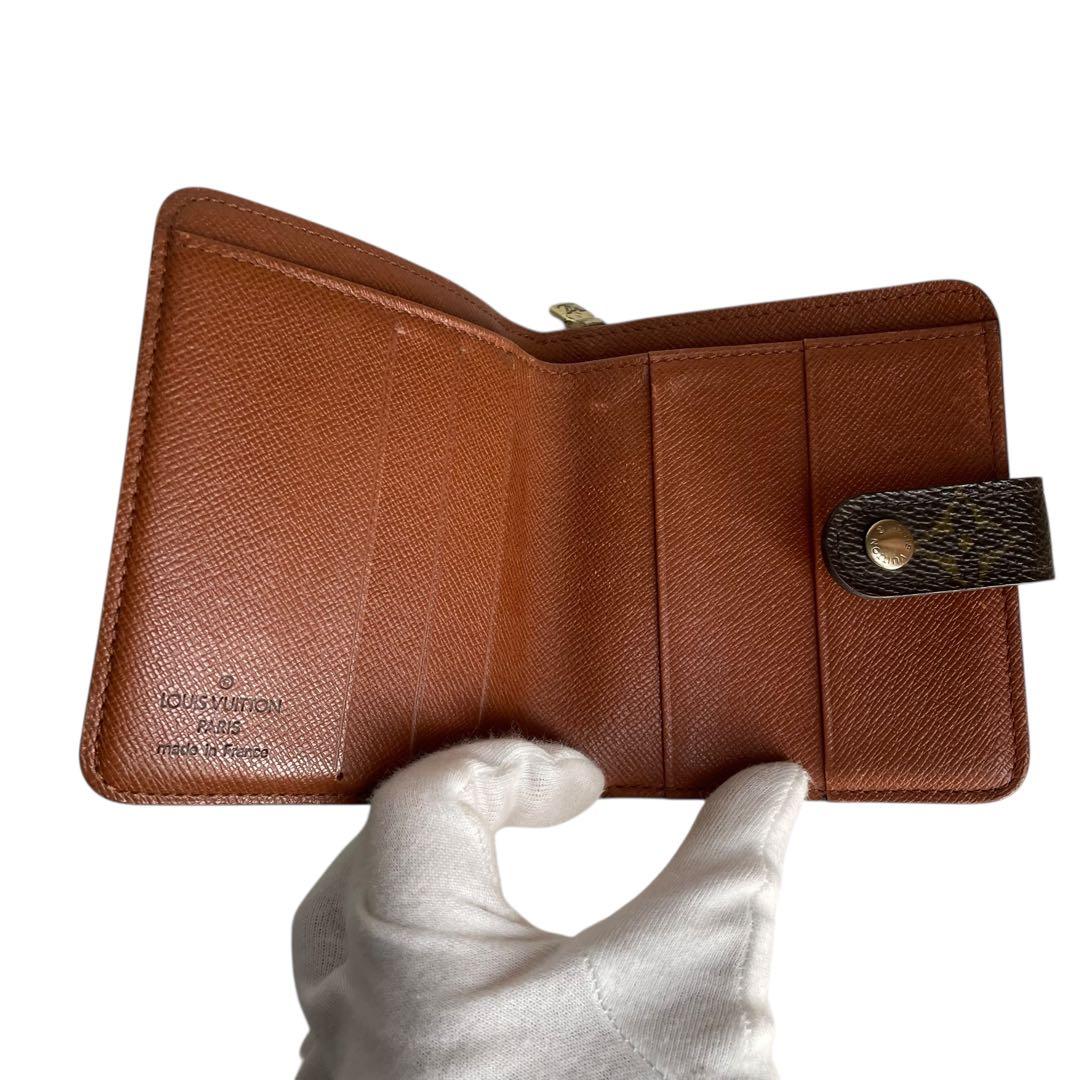 正規品✨Louis Vuitton 二つ折り財布 モノグラムコンパクトウォレット