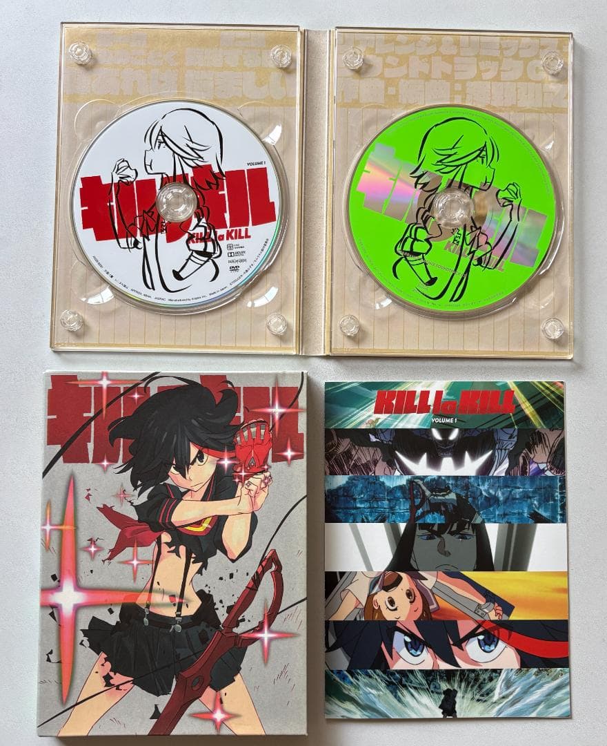 キルラキル DVD 全９巻セット ＜完全生産限定版＞ １〜９巻