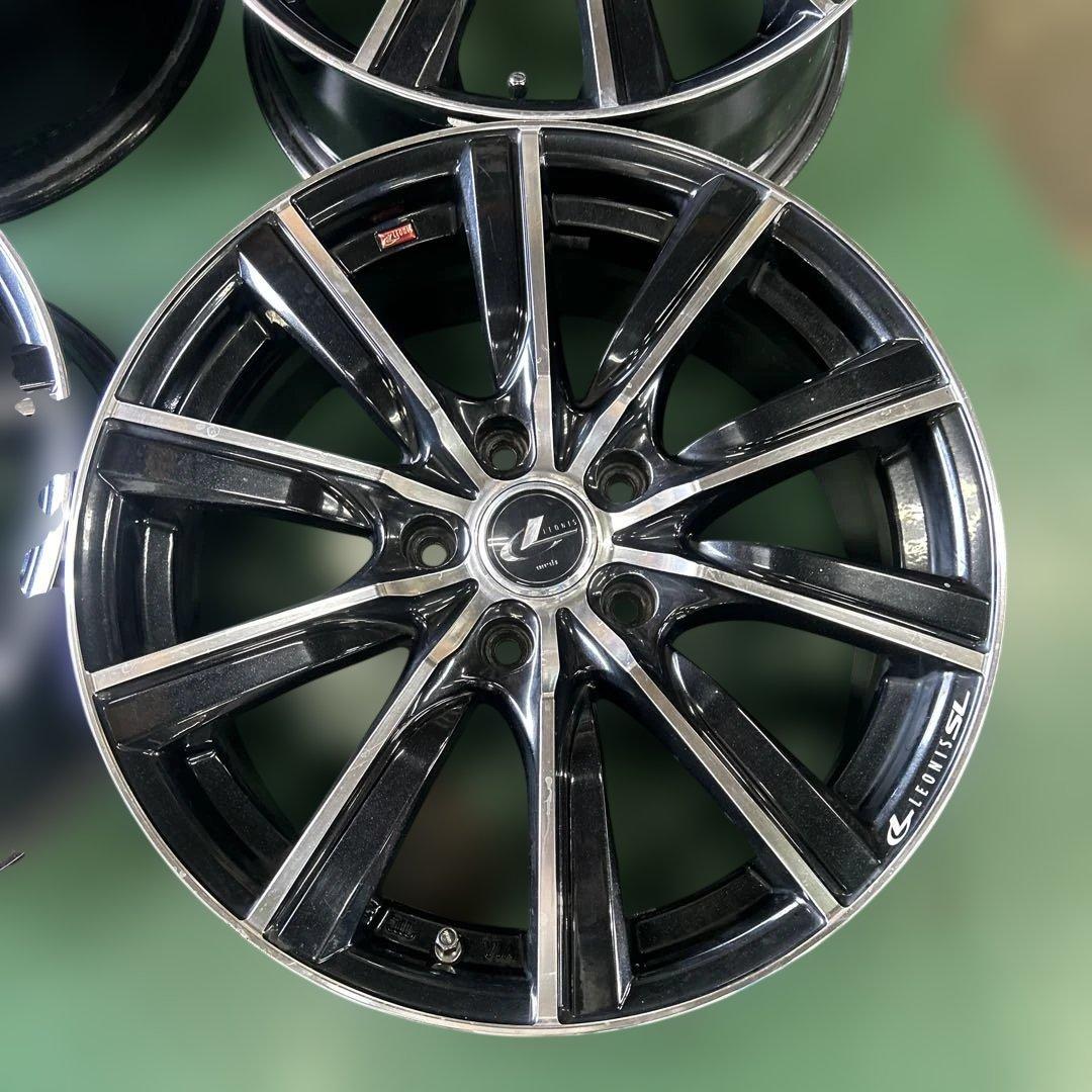 中古アルミ17X7.0レオニス　ノア、ヴォクシィ、ステップワゴン、CX-5など