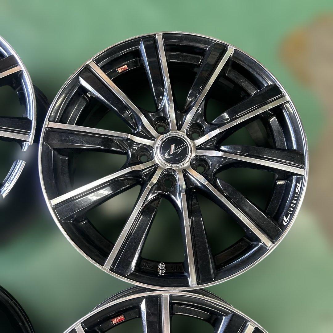 中古アルミ17X7.0レオニス　ノア、ヴォクシィ、ステップワゴン、CX-5など