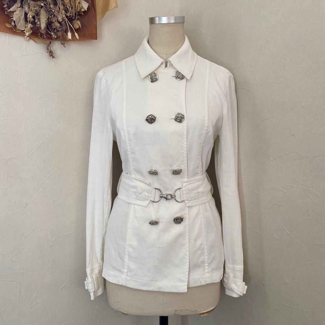 ✨美品✨GIANNI VERSACE メデューサ　ダブル　スプリングコート　38