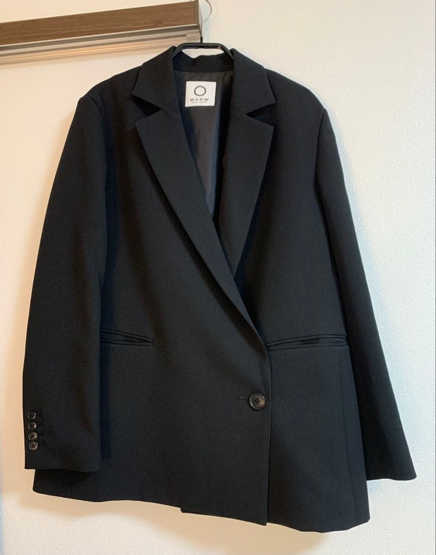 【MARW UNITED ARROWS】バックアシンメトリー ジャケット