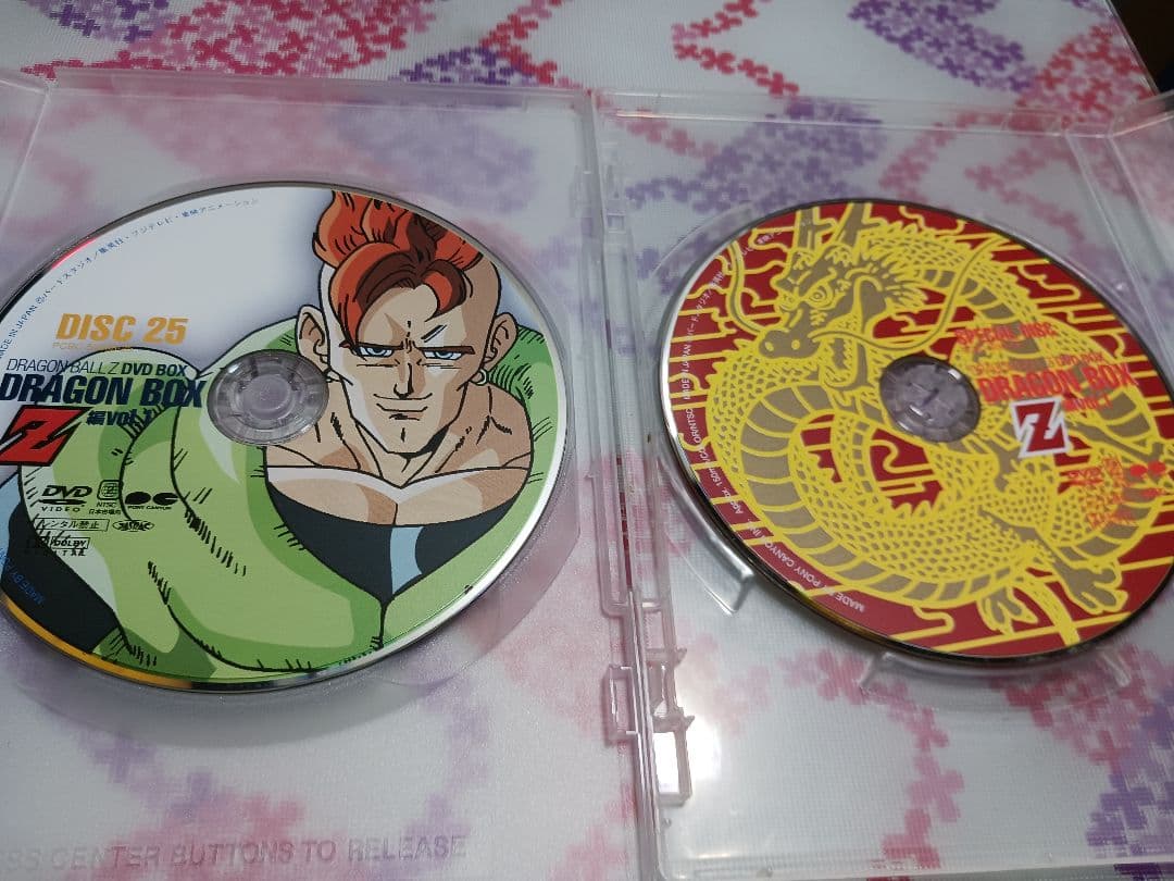 ドラゴンボールZ DVD BOX vol.1～25★ディスクのみ現状品★