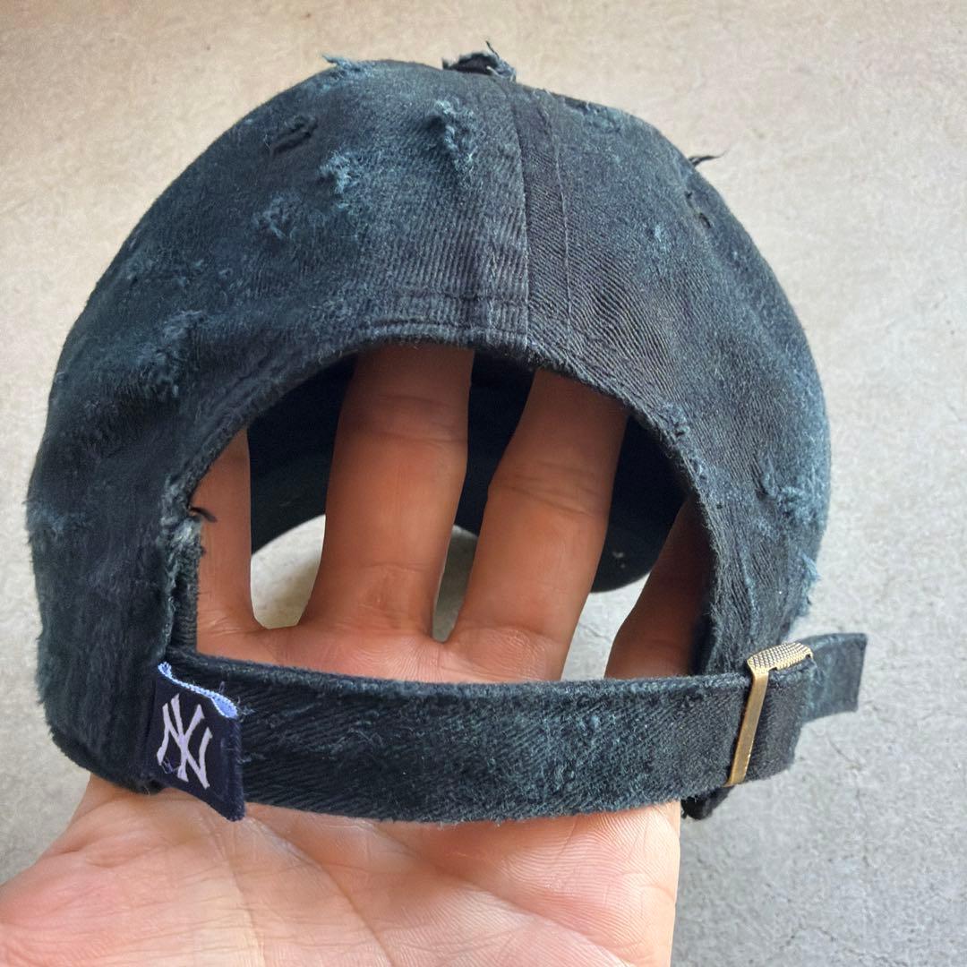 APT.1007 Baseball Cap キャップ　ヤンキース　ブラック