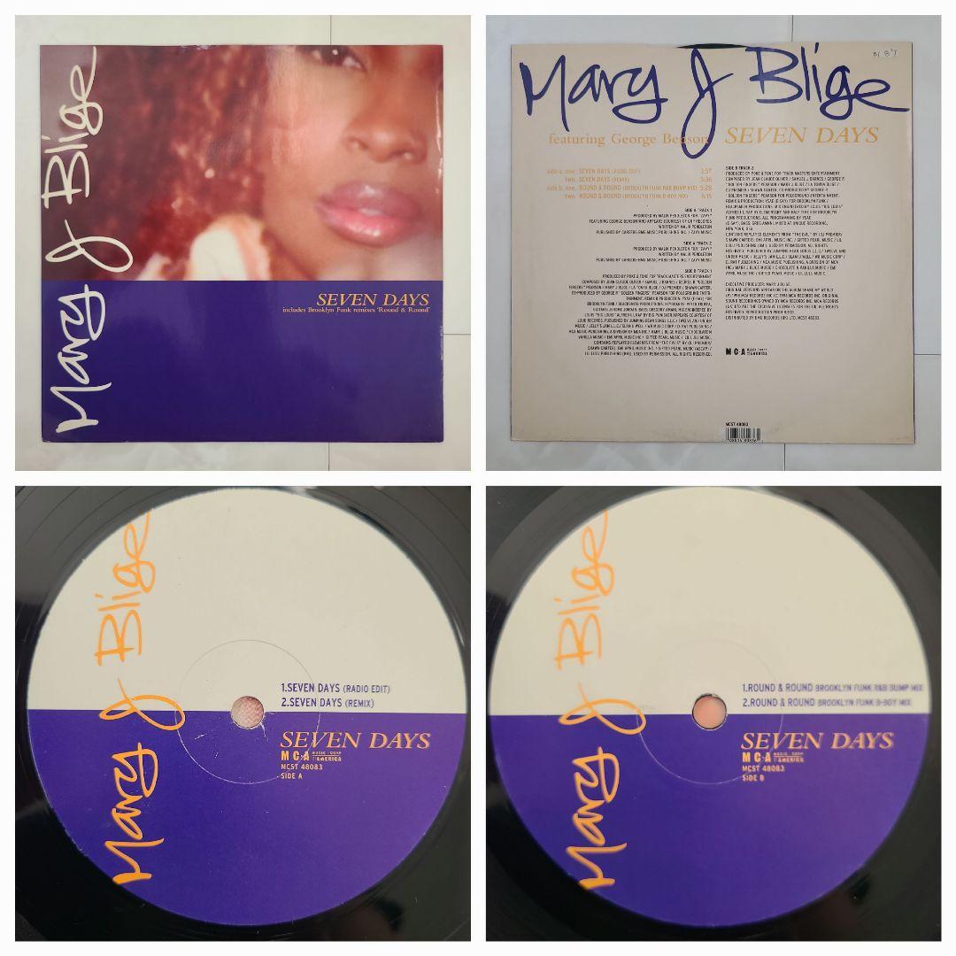 ★ＵＳオリジナル盤他★MARY J. BLIGE１２\"全１１タイトル、計１２枚