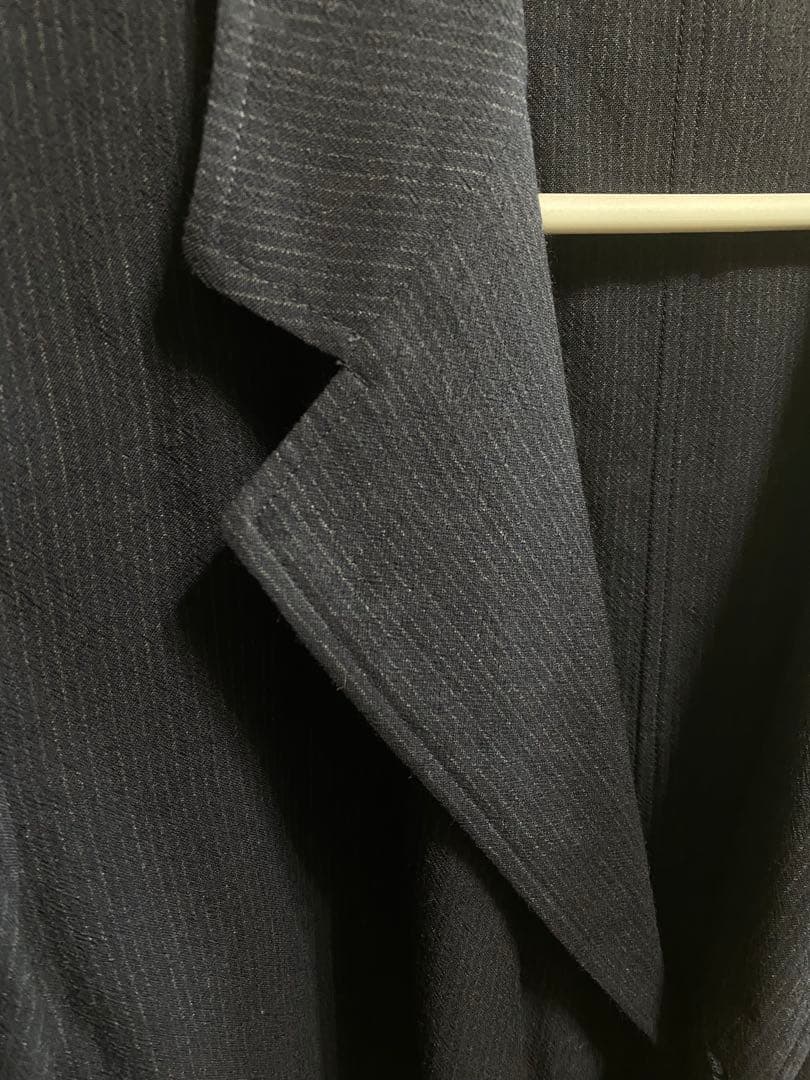 comoli 24ss ウールジャケット ストライプ　サイズ2