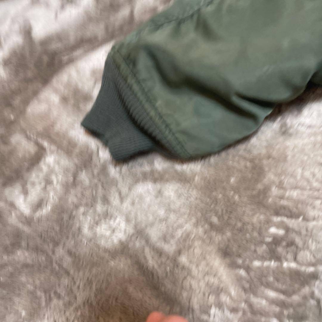 な*ー様 90's USA製 Alpha Industries MA-1 ロゴ