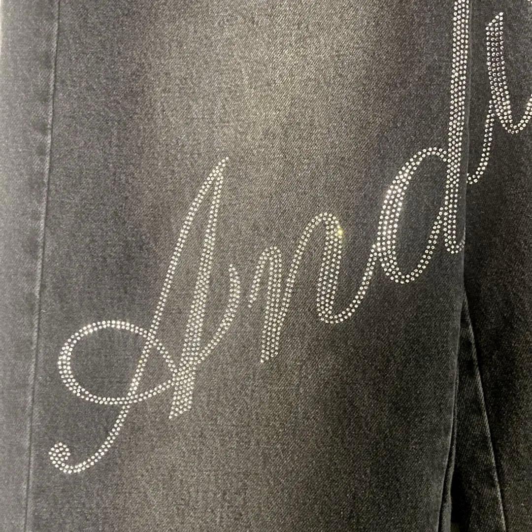 【新品 未使用】ANDWANG Kirakira bijou denim M