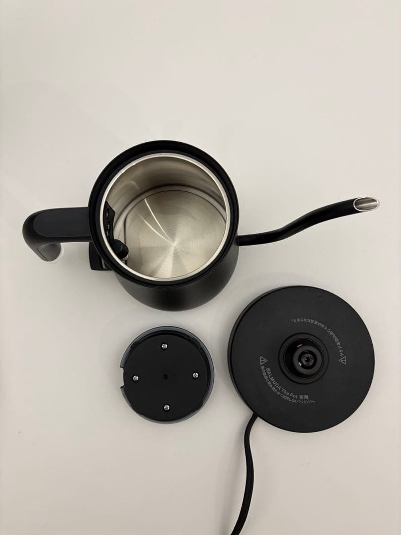 【美品】BALMUDA The Pot K02A-BK 電気ケトル ブラック