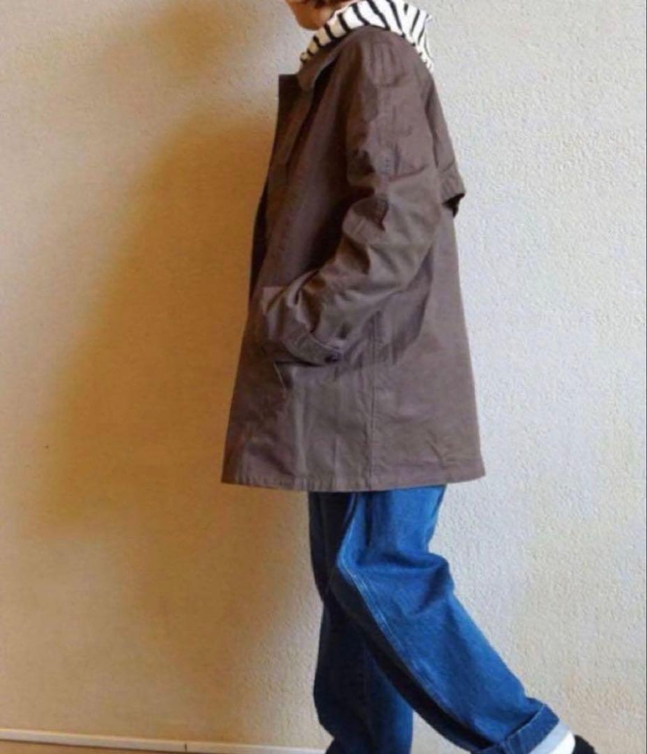 HTS ⭐︎HEAVY COTTON BALMACAAN SHORT COAT美品