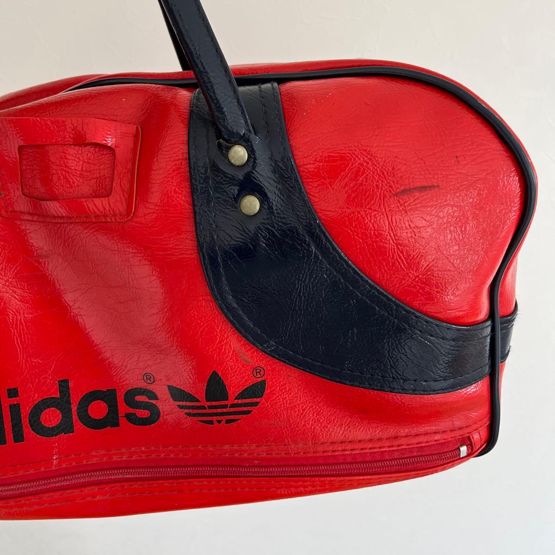 【希少】70-80s adidas アディダス　ビンテージ　ボストンバッグ