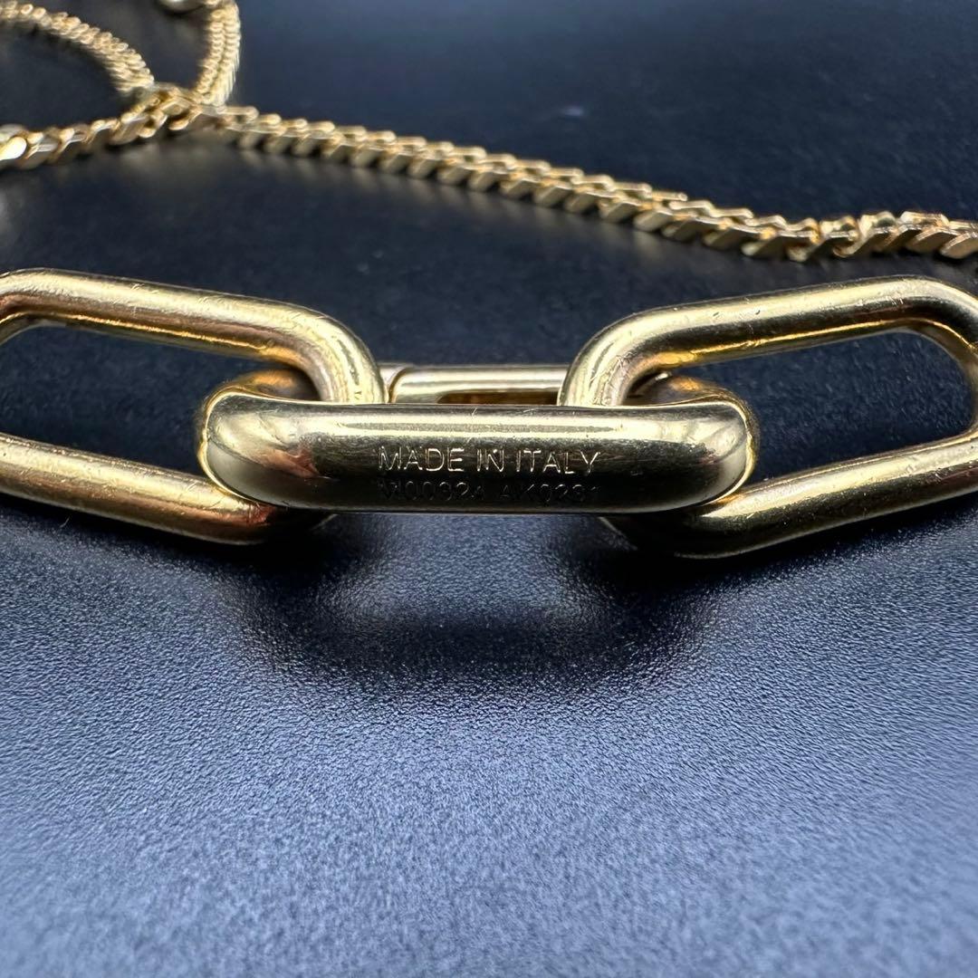 極美品✨　ルイヴィトン　ネックレス　M00324　ロゴ　刻印　1590
