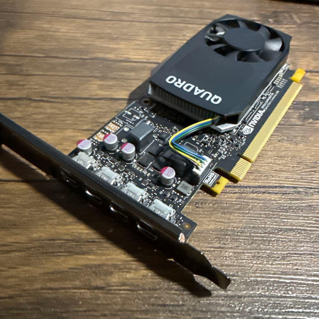 動作品 NVIDIA QUADRO P1000 グラフィックボード⑦