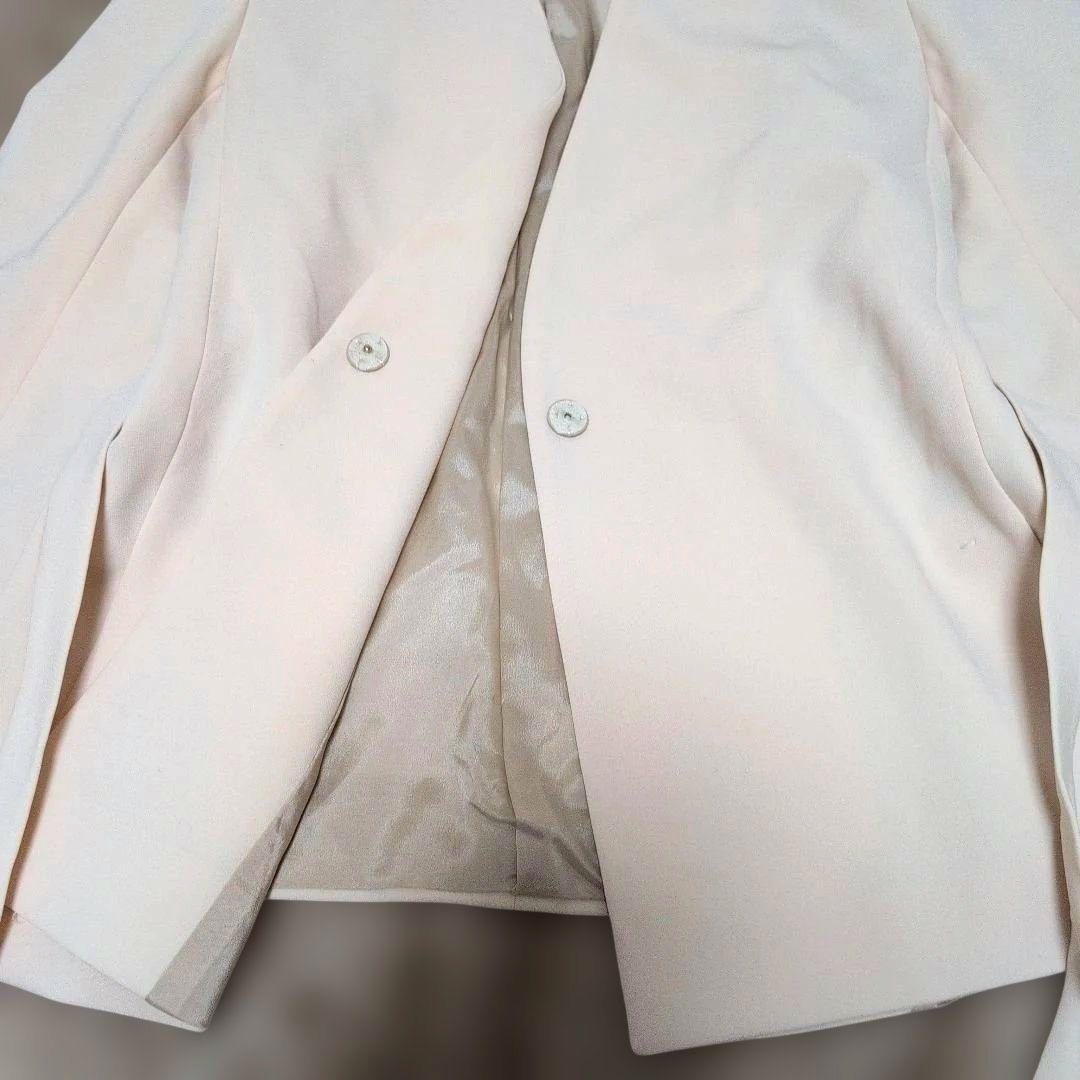 MaxMara STUDIO マックスマーラ ノーカラー ジャケット ベルト