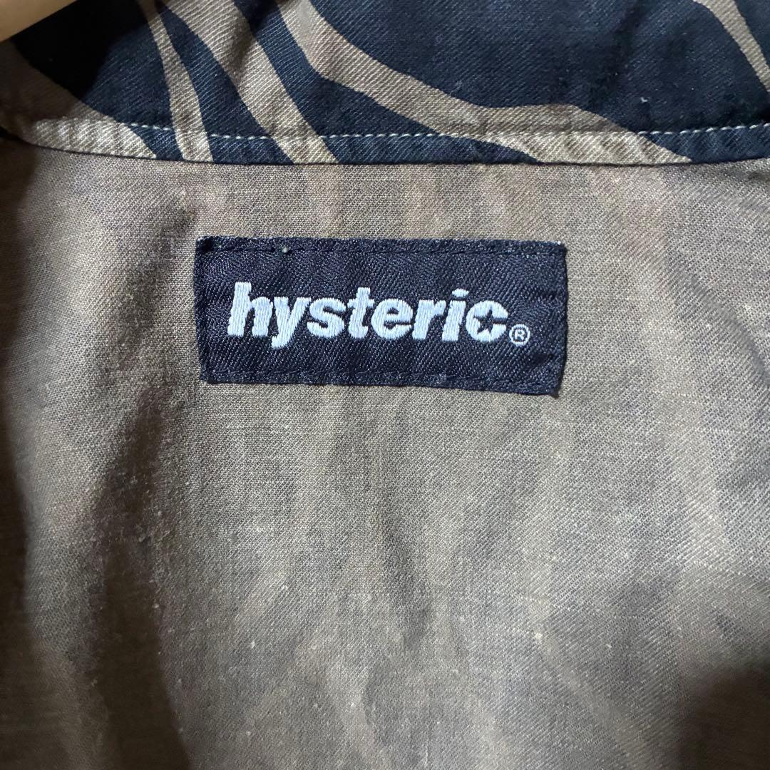 HYSTERIC GLAMOUR トラ柄ミリタリージャケット　ユニセックス