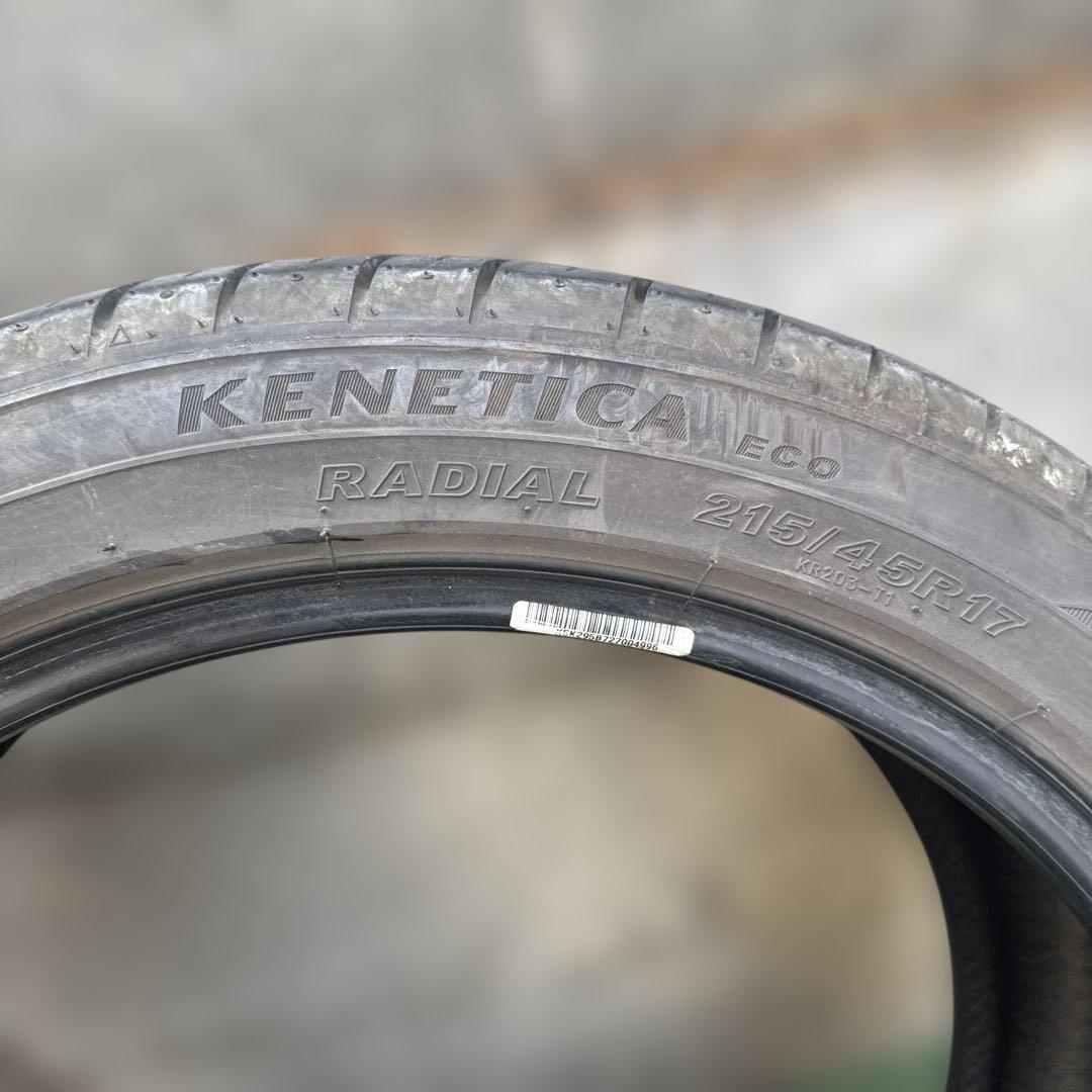 KENDA 215/45R17 2本　25年製　中古品