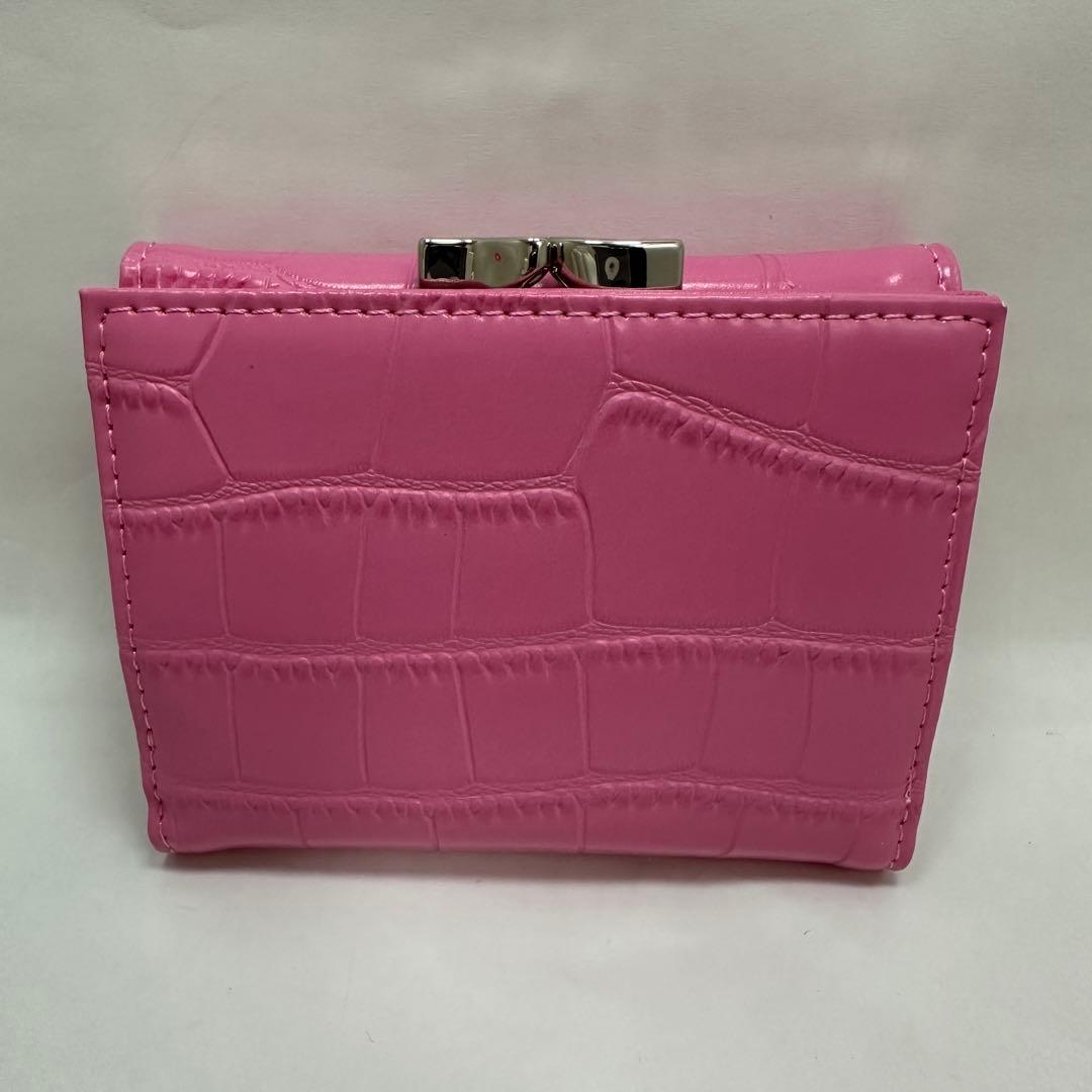 【未使用】Vivienne Westwood 三つ折り財布 ピンク