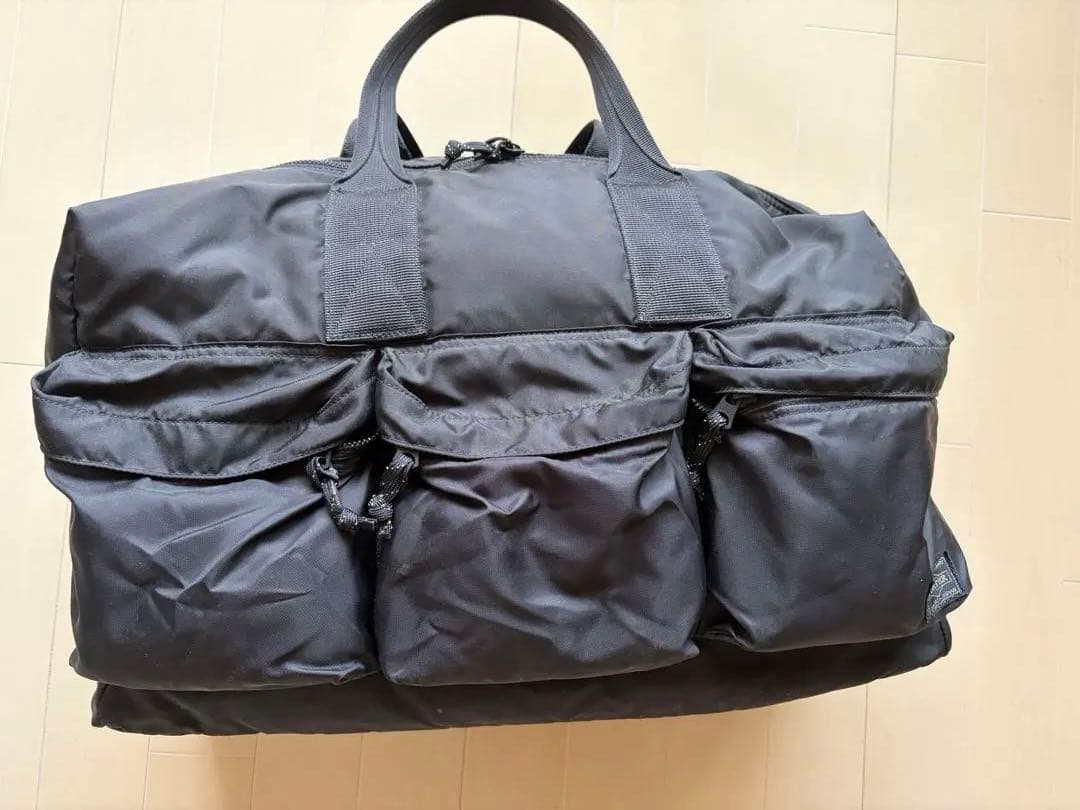美品⭐︎ PORTER FORCE（フォース） DUFFLE BAG⭐︎ブラック