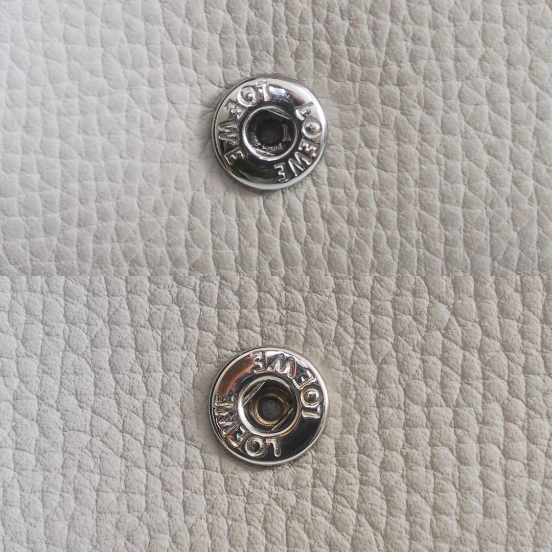 美品＊LOEWE＊アナグラム＊トライフォードウォレット＊カーフスキン＊財布