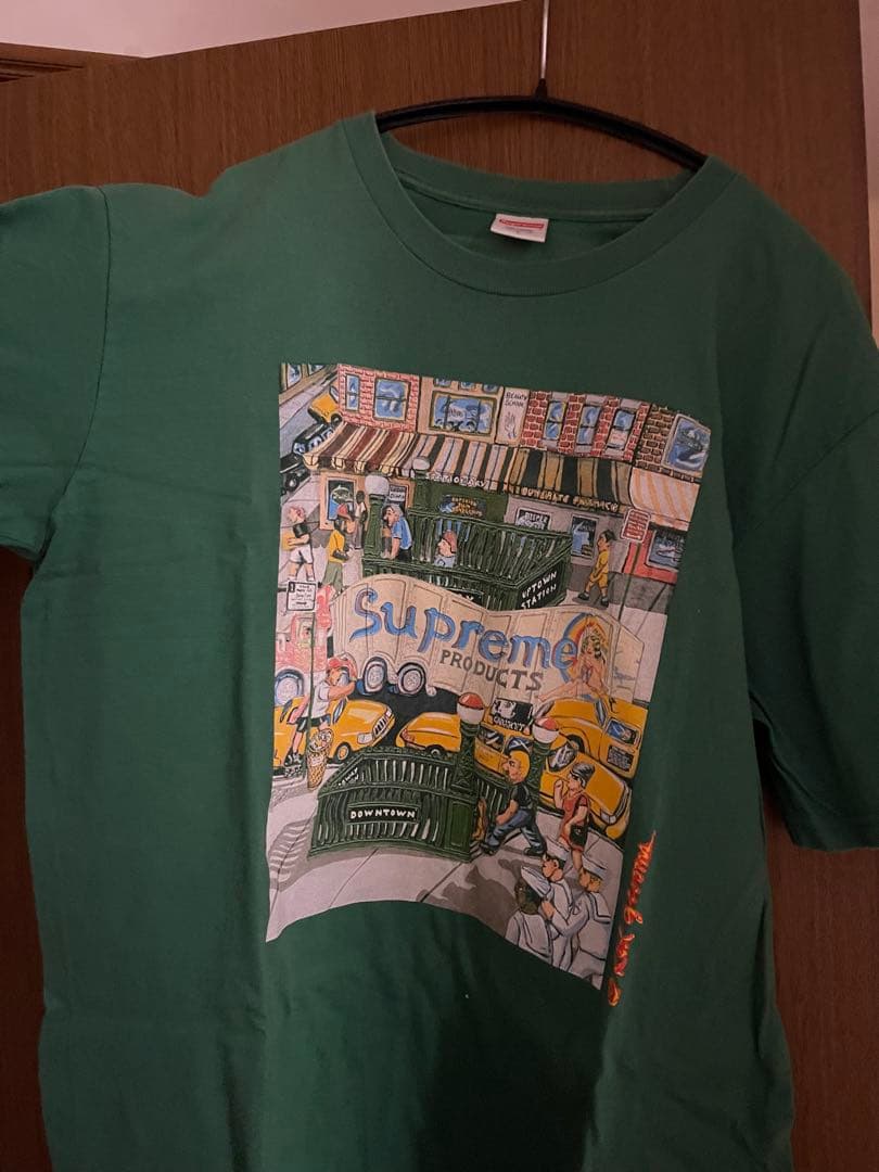 トップス Supreme Manhattan Tee \"Light Pine\"