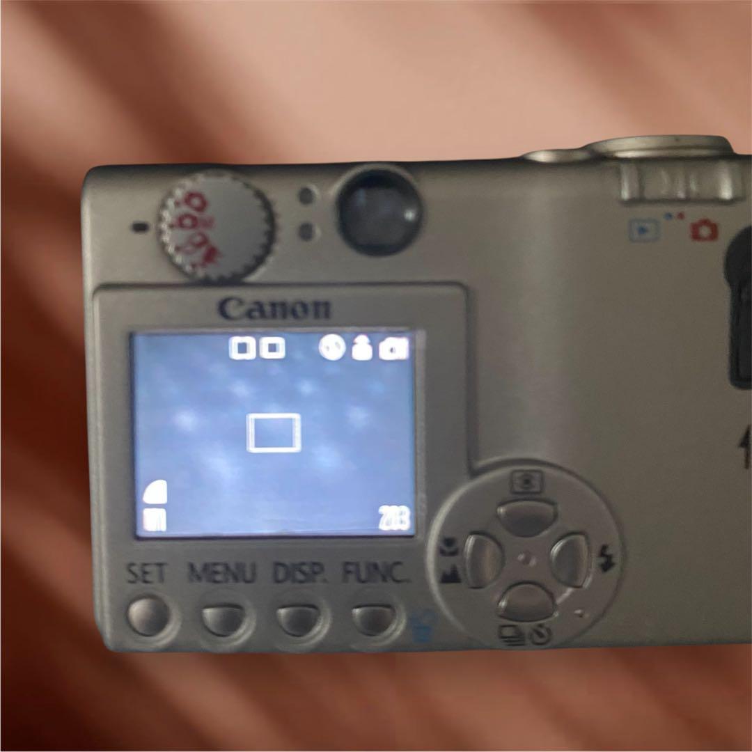 平成レトロ【Canon】キャノン IXY digitalデジタル400/シルバー