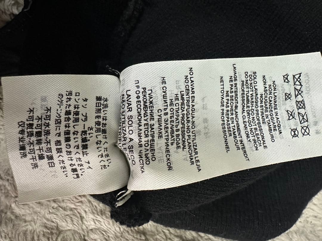 【なっち 様】専用❗️BALENCIAGA バレンシアガニット帽 黒