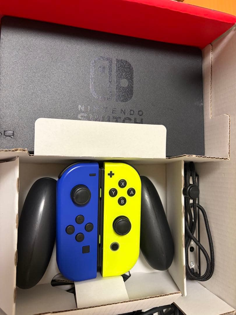 【Lil Azzer様】箱ありNintendo Switch 本体一式　美品