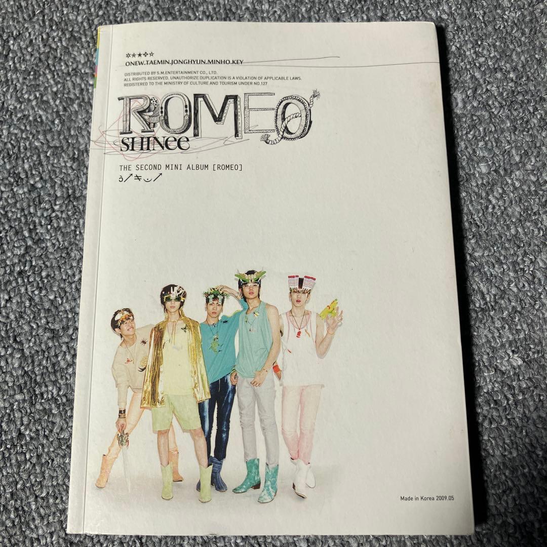 SHINee romeo jonghyun ジョンヒョン 韓国盤 CD 公式