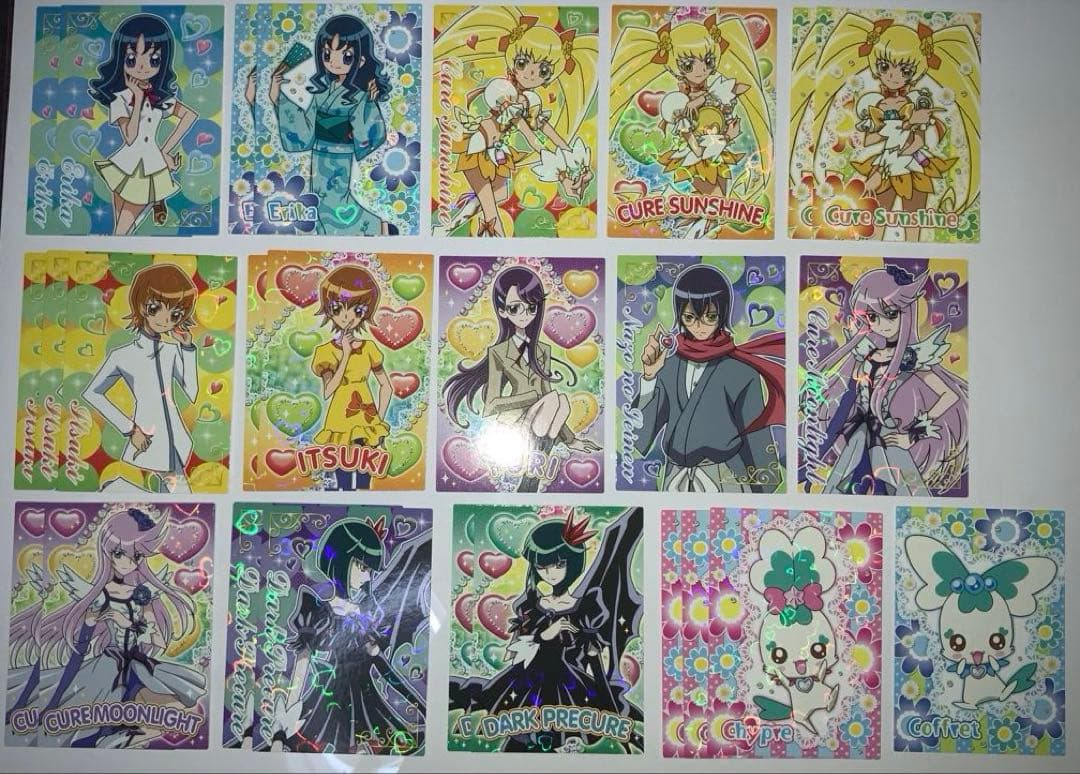 ハートキャッチプリキュア　カードまとめ売り