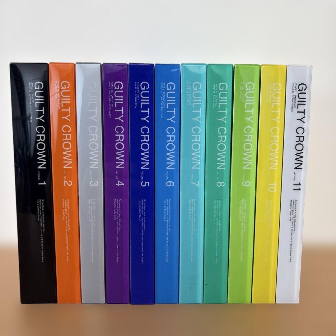 ギルティクラウン Blu-ray 完全生産限定版　全11巻セット