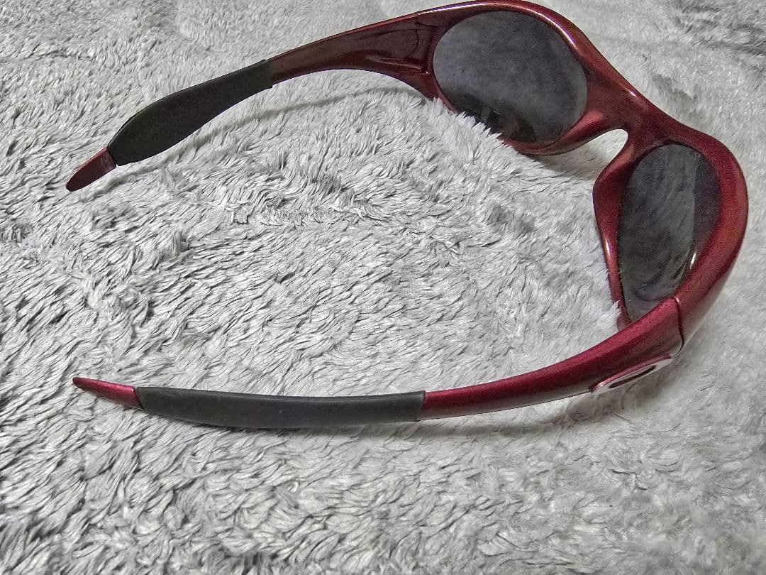 値下げしました90s トレンチコートボルドー OAKLEY 廃盤 ワインレッド