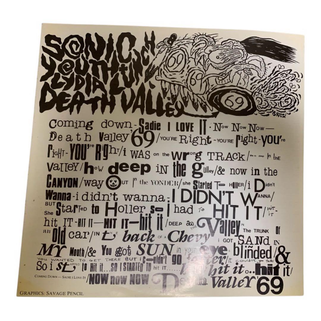 洋楽 Sonic Youth - Death Valley '69 '12EP