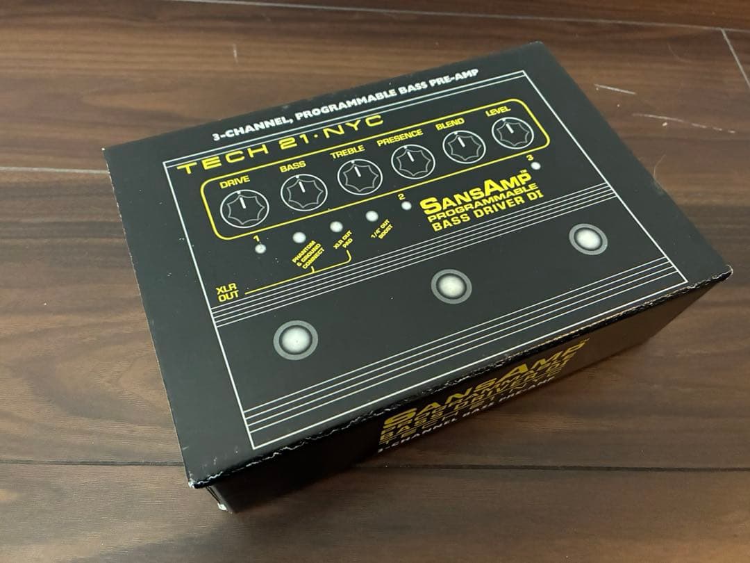 USA製.箱付SansAmp Programmable BassDDI