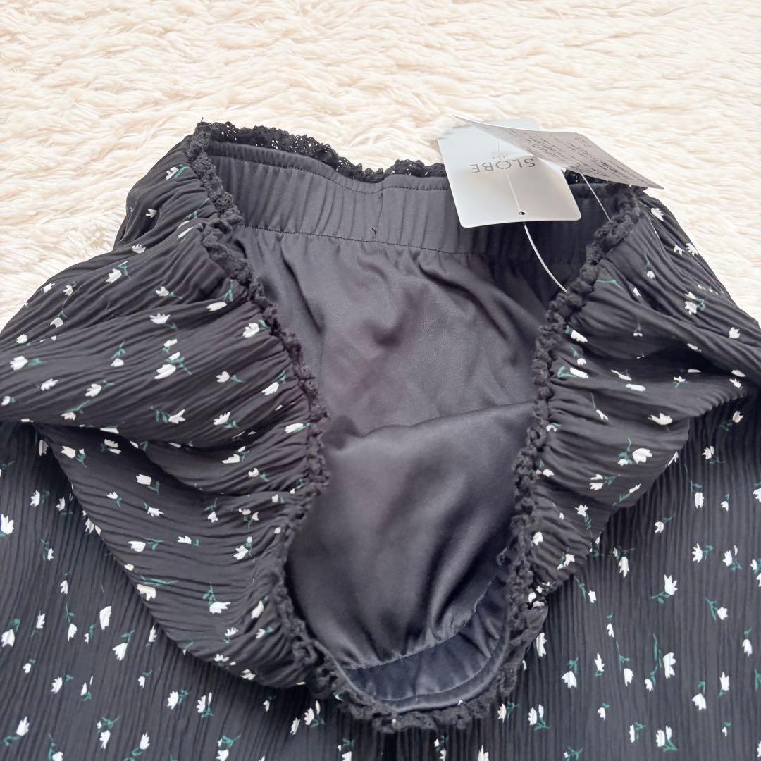 26SS✨完売品✨スローブイエナ　flower pleats アイラインスカー