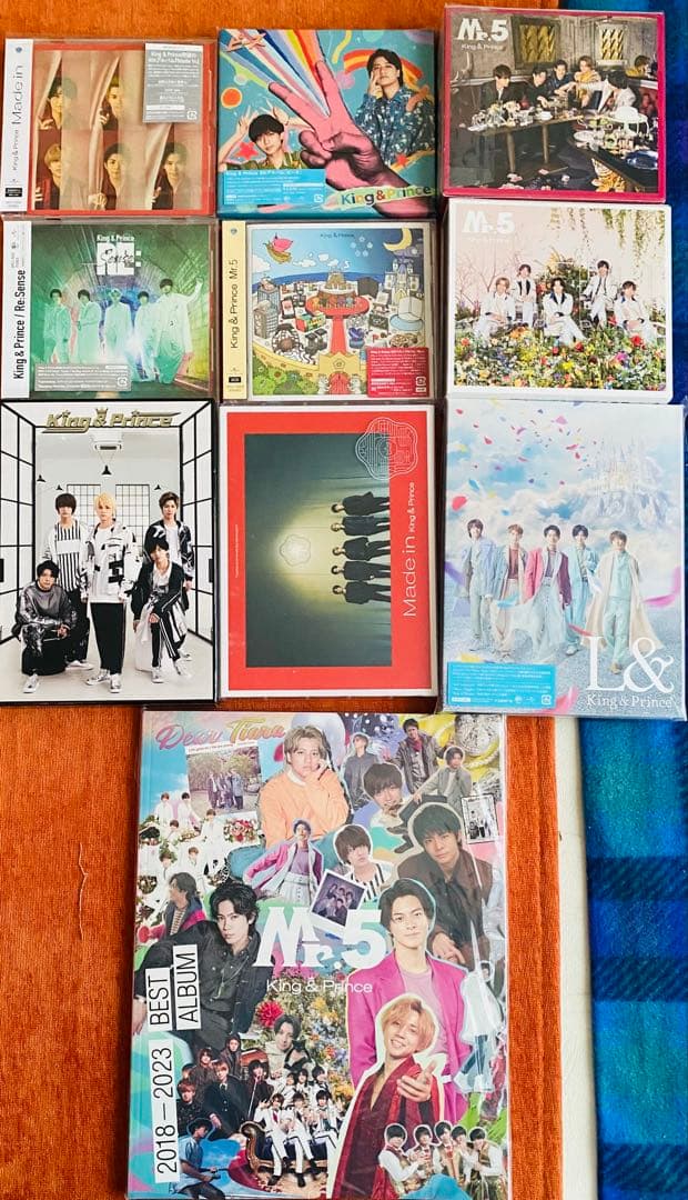 King & Prince シングルアルバム　DVD 68点まとめ売りセット！