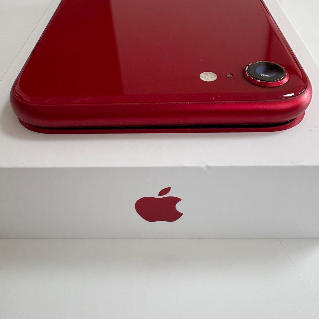 【極美品】iPhoneSE3 64GB PRODUCT RED