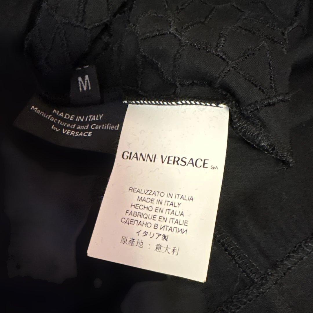 美品☆VERSACEカットソーTシャツ黒