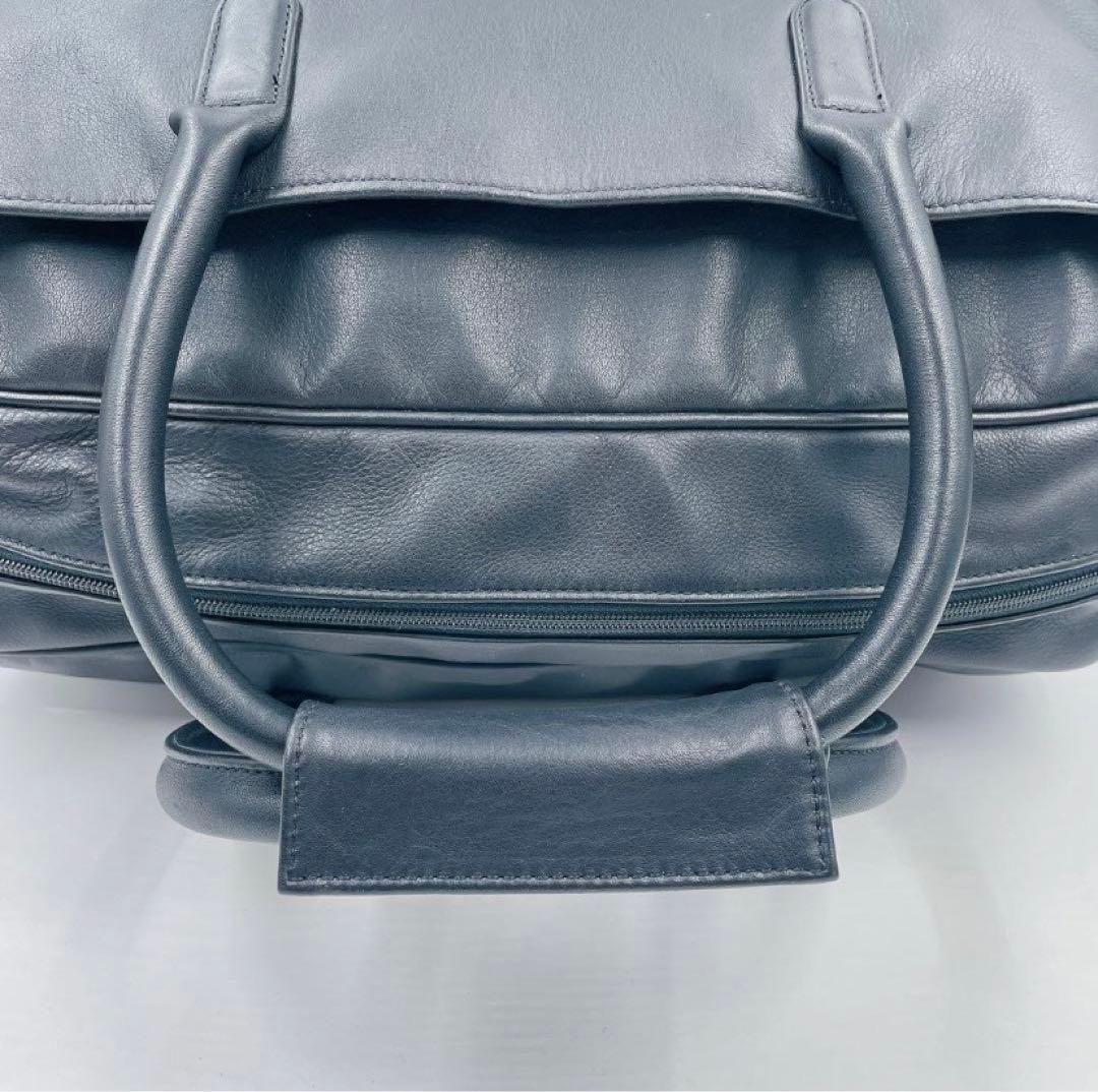 9BM18 COACH コーチ ボストンバッグ レザー ブラック 黒