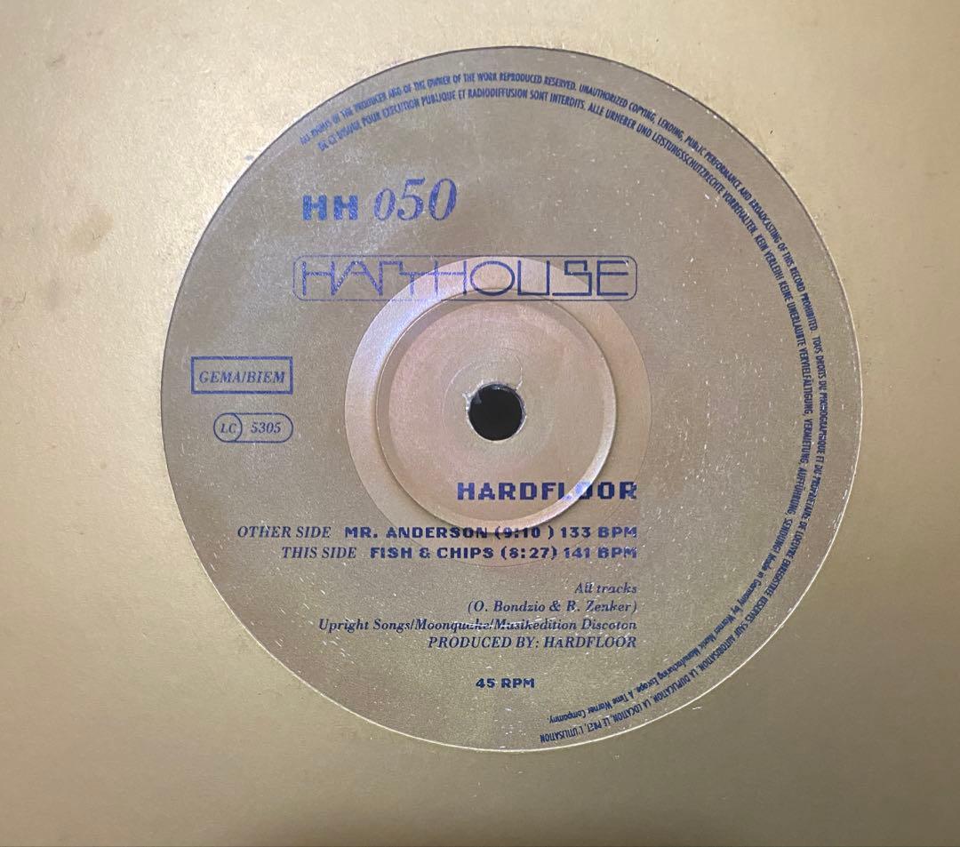 Hardfloor/Fish & Chips / Mr. Anderson希少盤