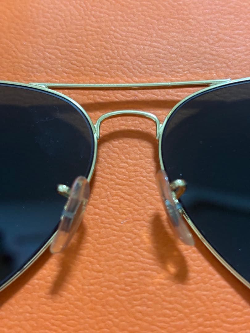 Ray-Ban Chromance サングラス ゴールド