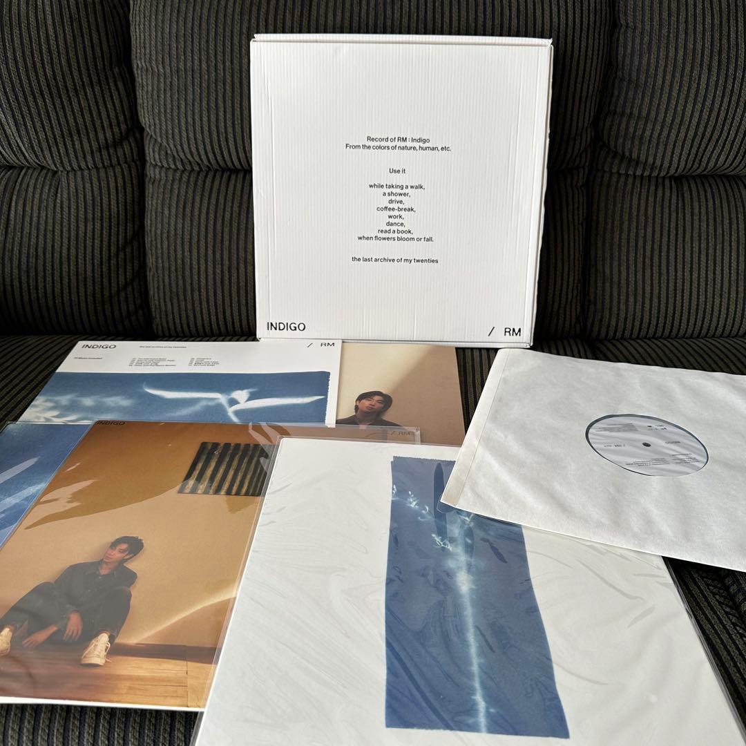 RM indigo レコード　BTS