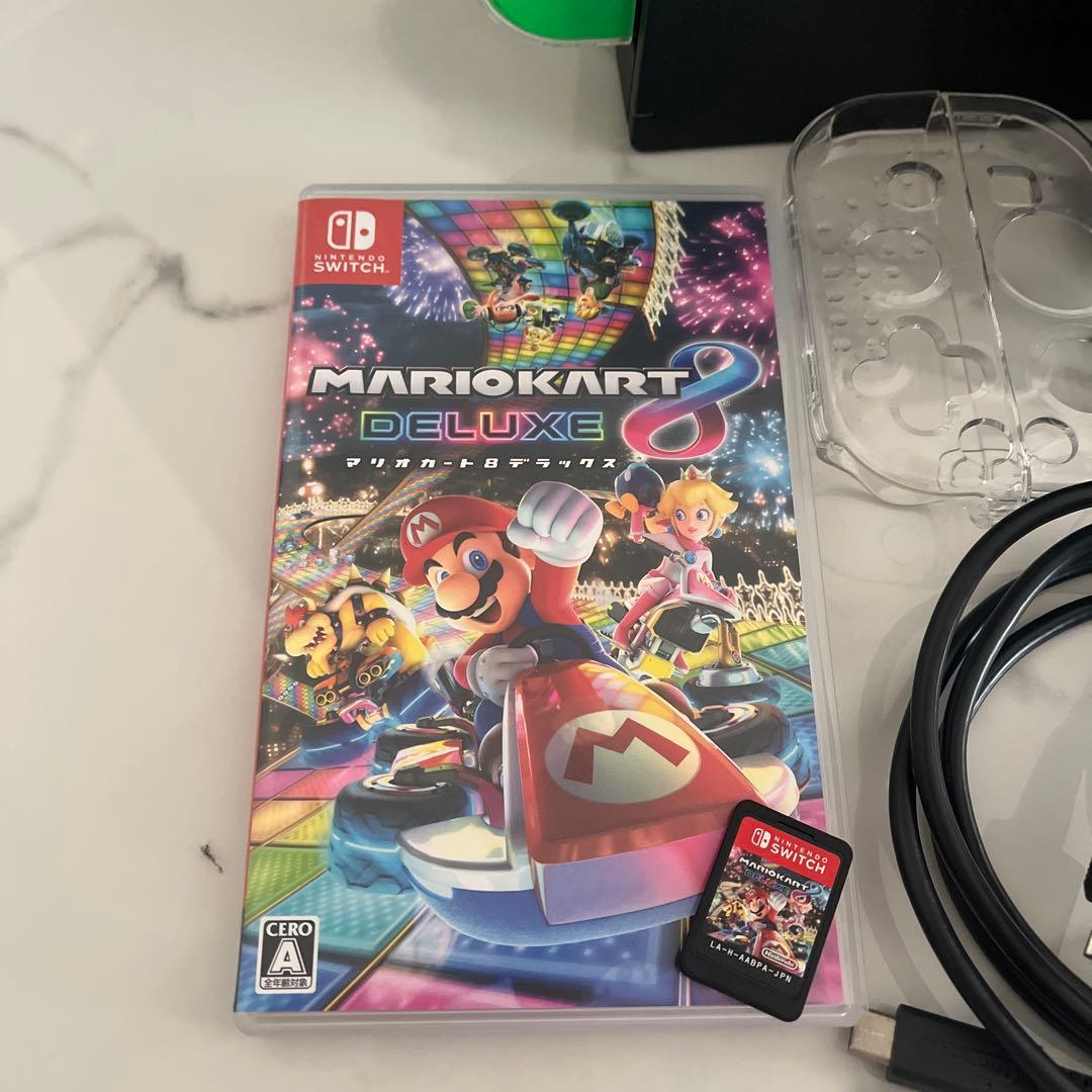 Nintendo Switch 本体 ネオンカラー + マリオカート8