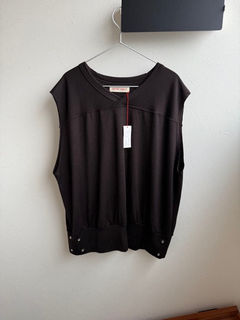 [新品未使用] barbell object bo ns top ブラウン