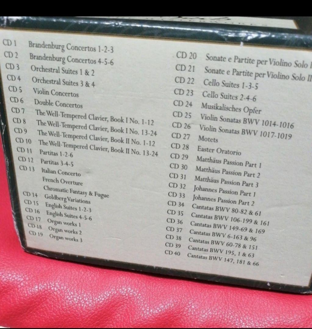 バッハ　マスターワークス　CD40枚 　クラシック