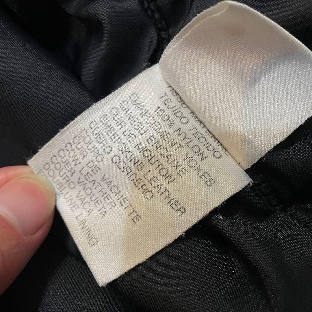 80s CHEVIGNON　Mouton Hem Switch Jacket