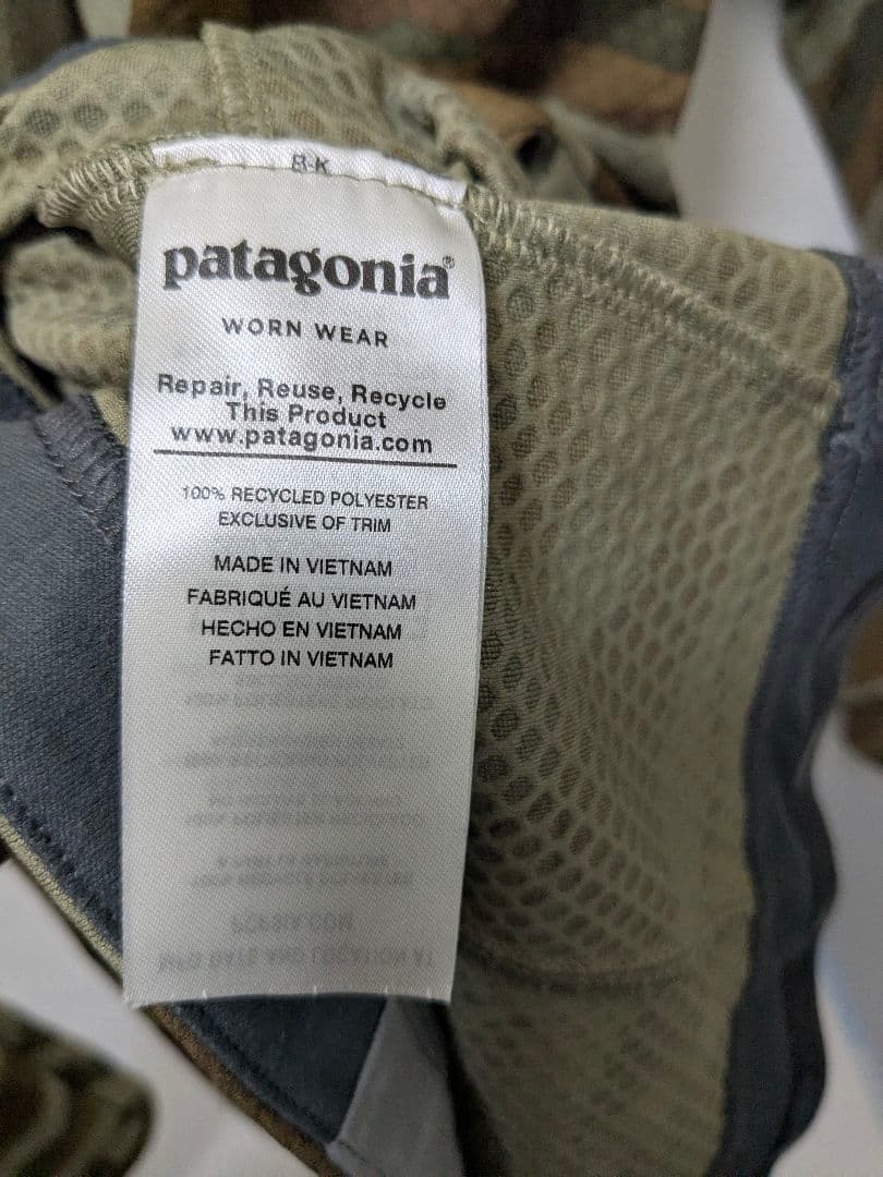 patagonia キャプリーン ミッドウェイトく ラン バイク トレラン M