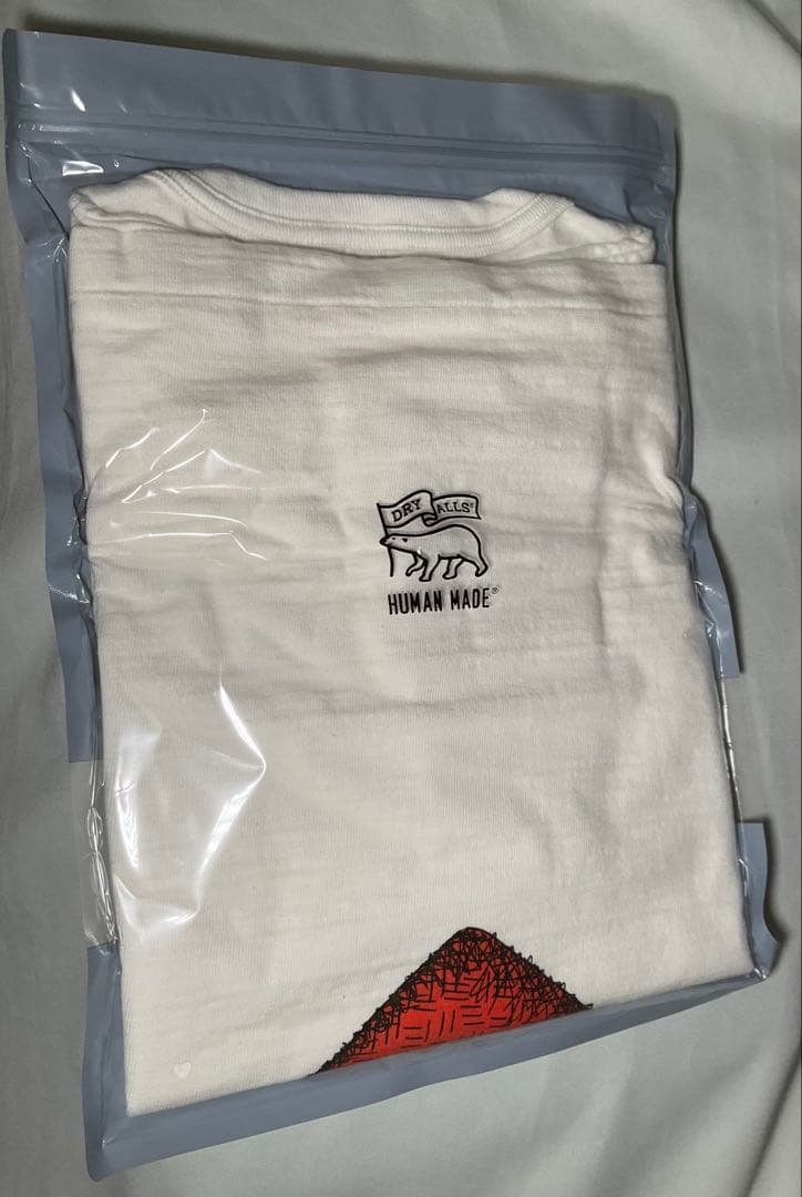 新品　HUMAN MADE × KAWS Tシャツ 白 L ヒューマンメイド